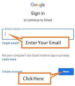 Enter your email