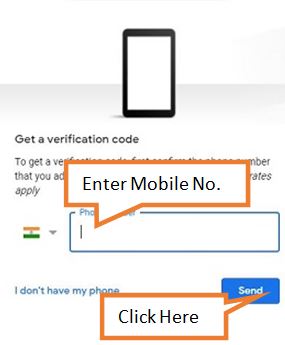 enter registered mobile number