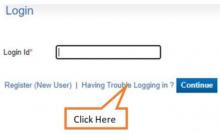 click-on-having-trouble-login-in