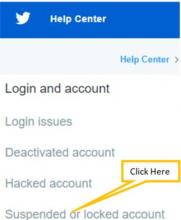 click-on-suspended-account
